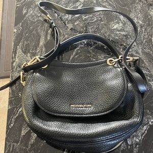 Michael Kors cross body hobo bag